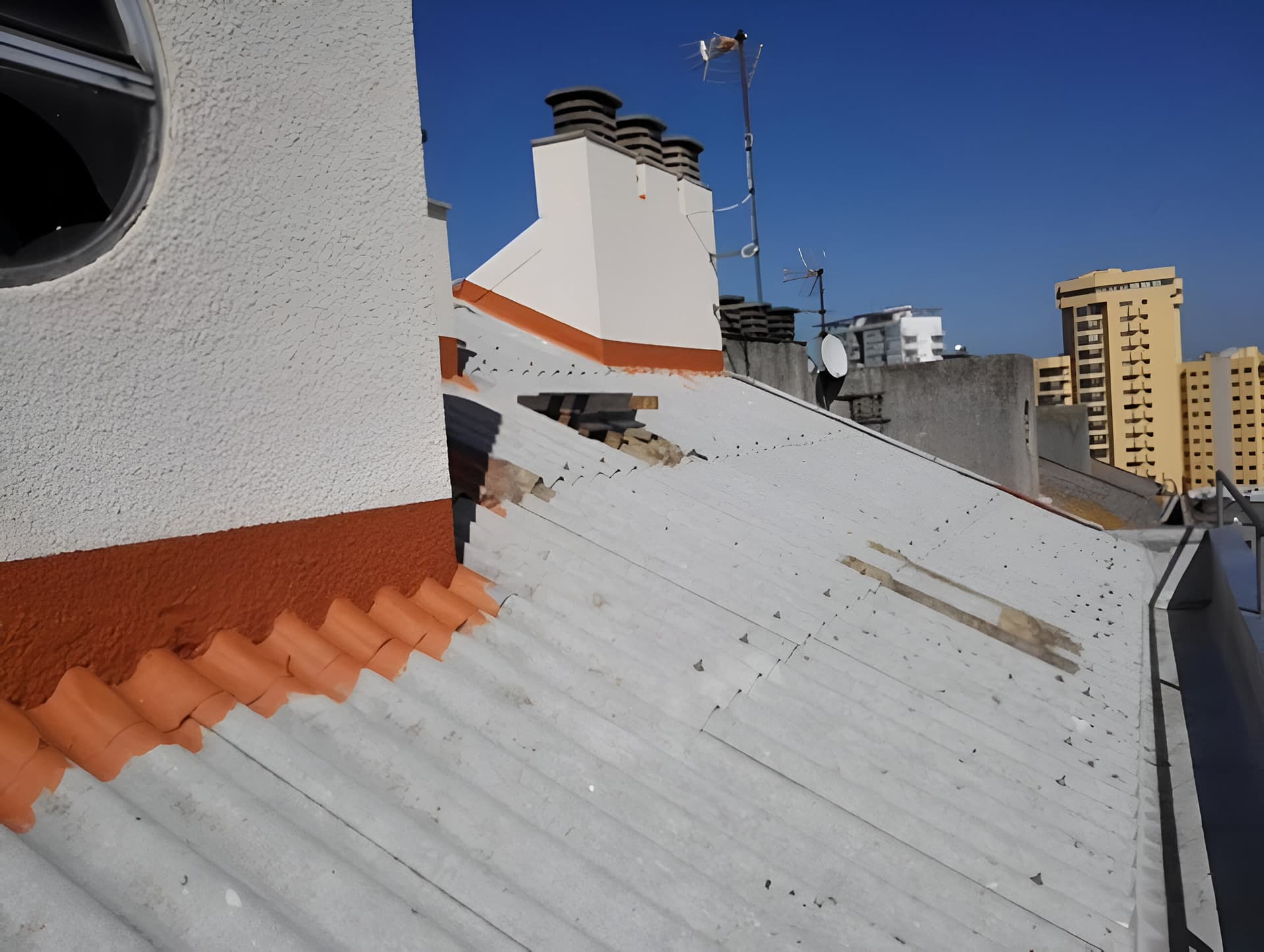 limpieza de tejados en A Coruña
